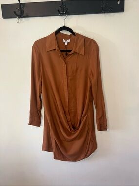 gianni bini hazel metallic dress GABBYGODFREY on LTK
